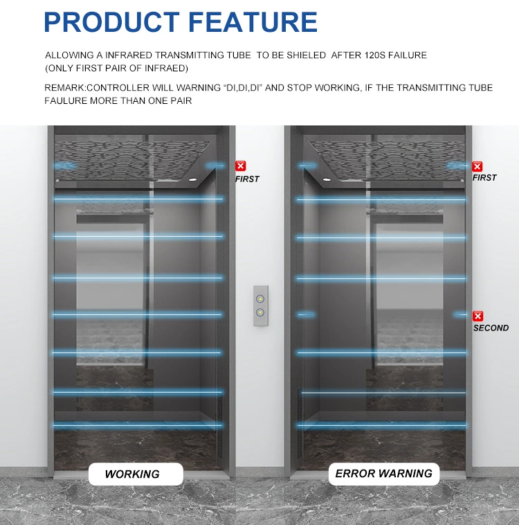 Elevator Light Curtain Dt180A-32pairs Door Detector Infrared Presence Sensor