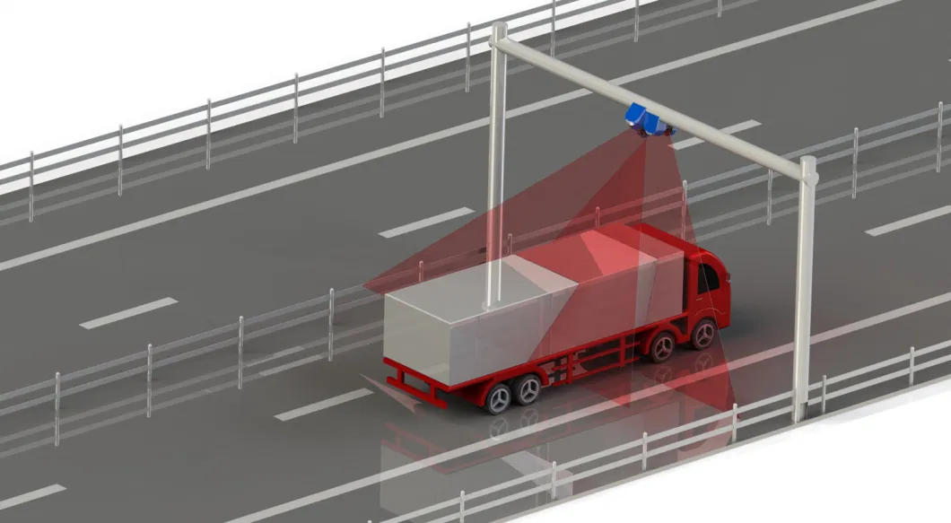 IP68 Safety Laser Radar Traffic Scanner Sensor with CE Certificate